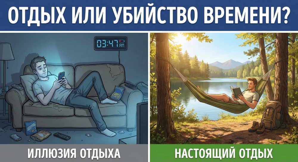 Иллюзия отдыха со смартфоном против качественного расслабления с книгой: как перестать чувствовать вину за безделье. Как правильно отдыхать